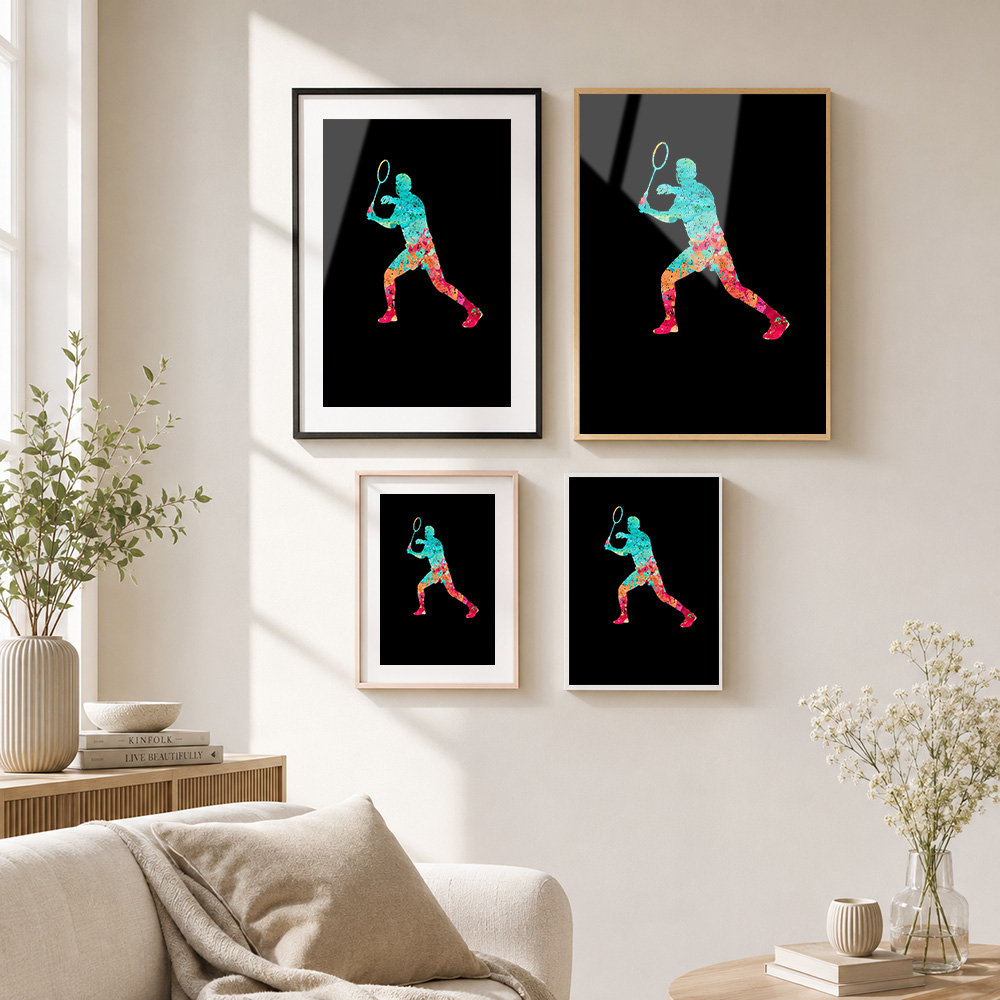 Badminton Pop Color Framed Alu - đánh giá và giá Badminton Photo