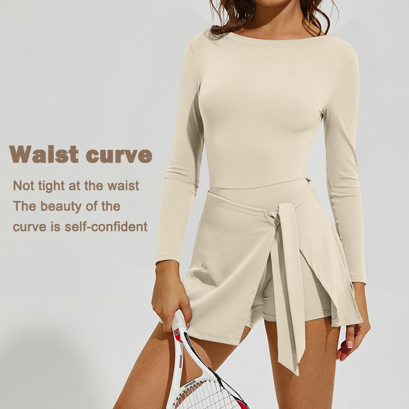 Women Long Sleeve Tennis Skirt - đánh giá và giá Badminton China