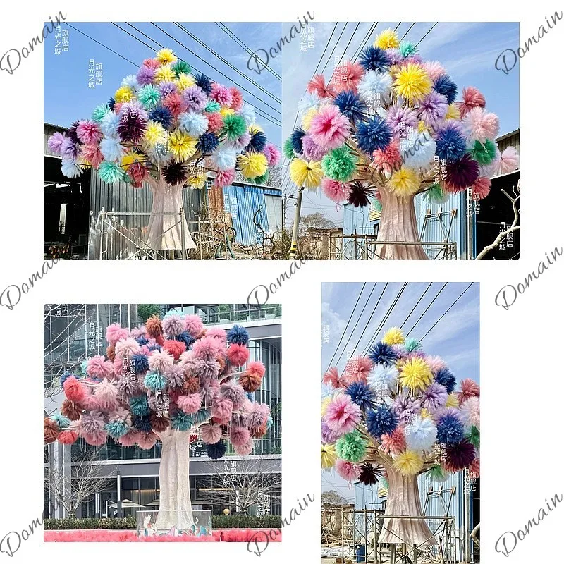 Vc Artificial Trees Decorated  - đánh giá và giá Badminton Photo