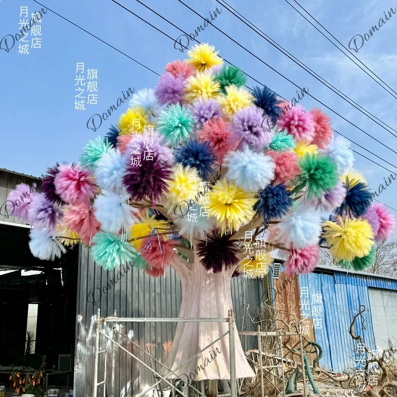 Vc Artificial Trees Decorated  - đánh giá và giá Badminton Photo
