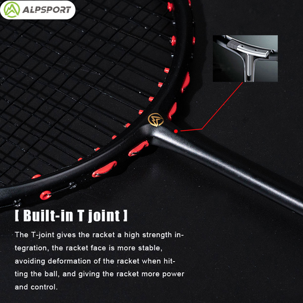 Alpsport MH-V5 5U 75g Wave Leg - đánh giá và giá Badminton Photo
