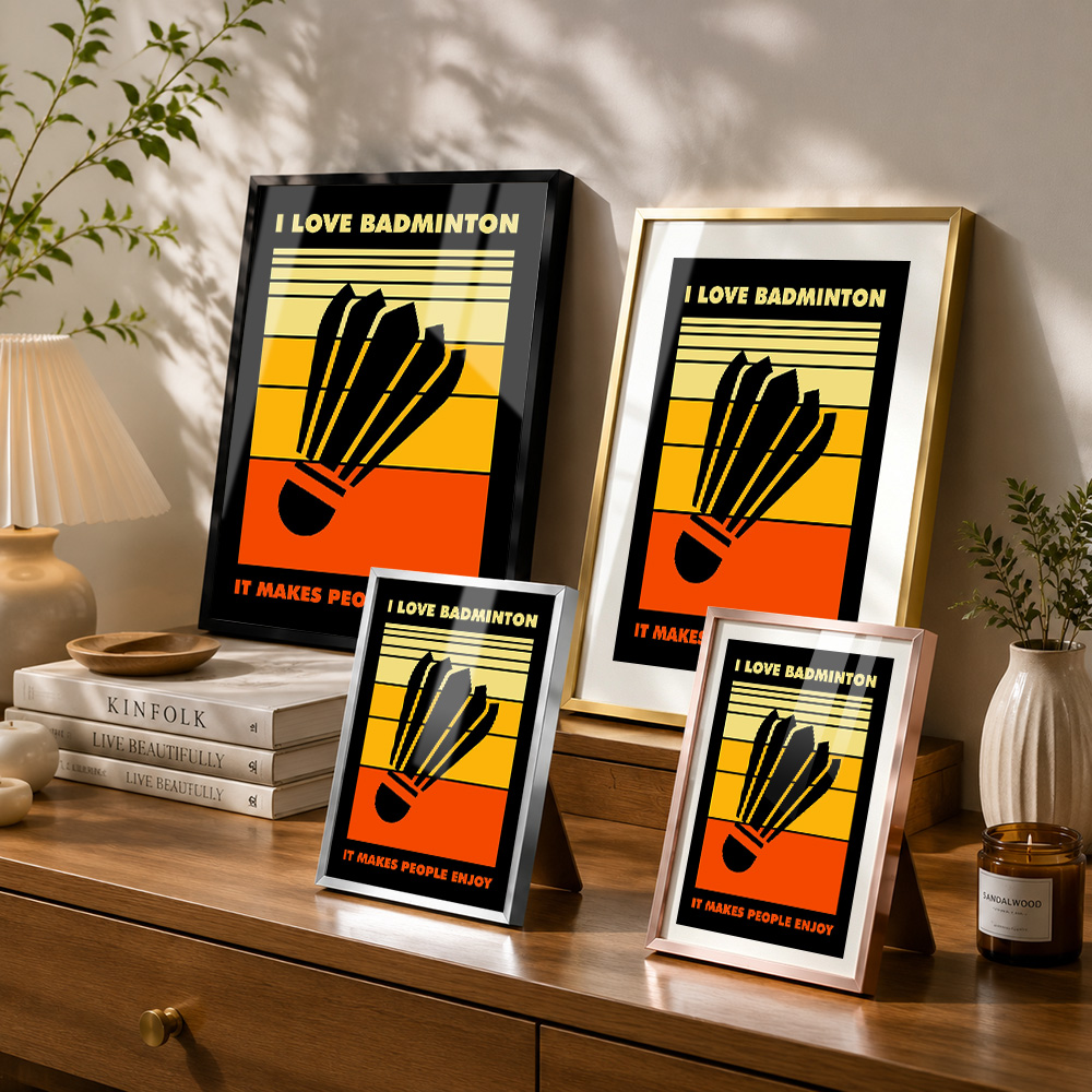 Badminton Metal Poster With Al - đánh giá và giá Badminton Photo
